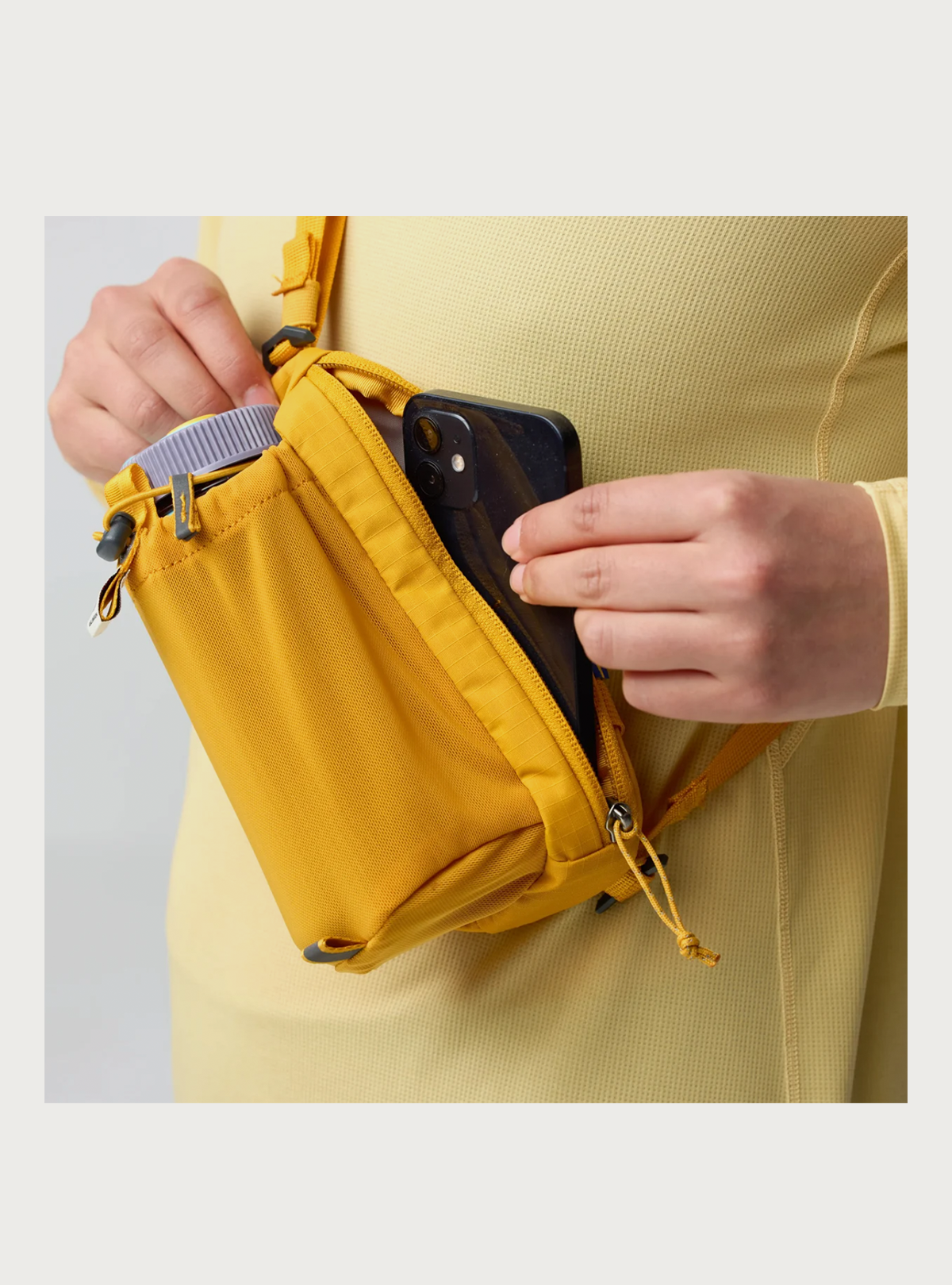 Fjallraven - Abisko Bottle Pocket - Mustard