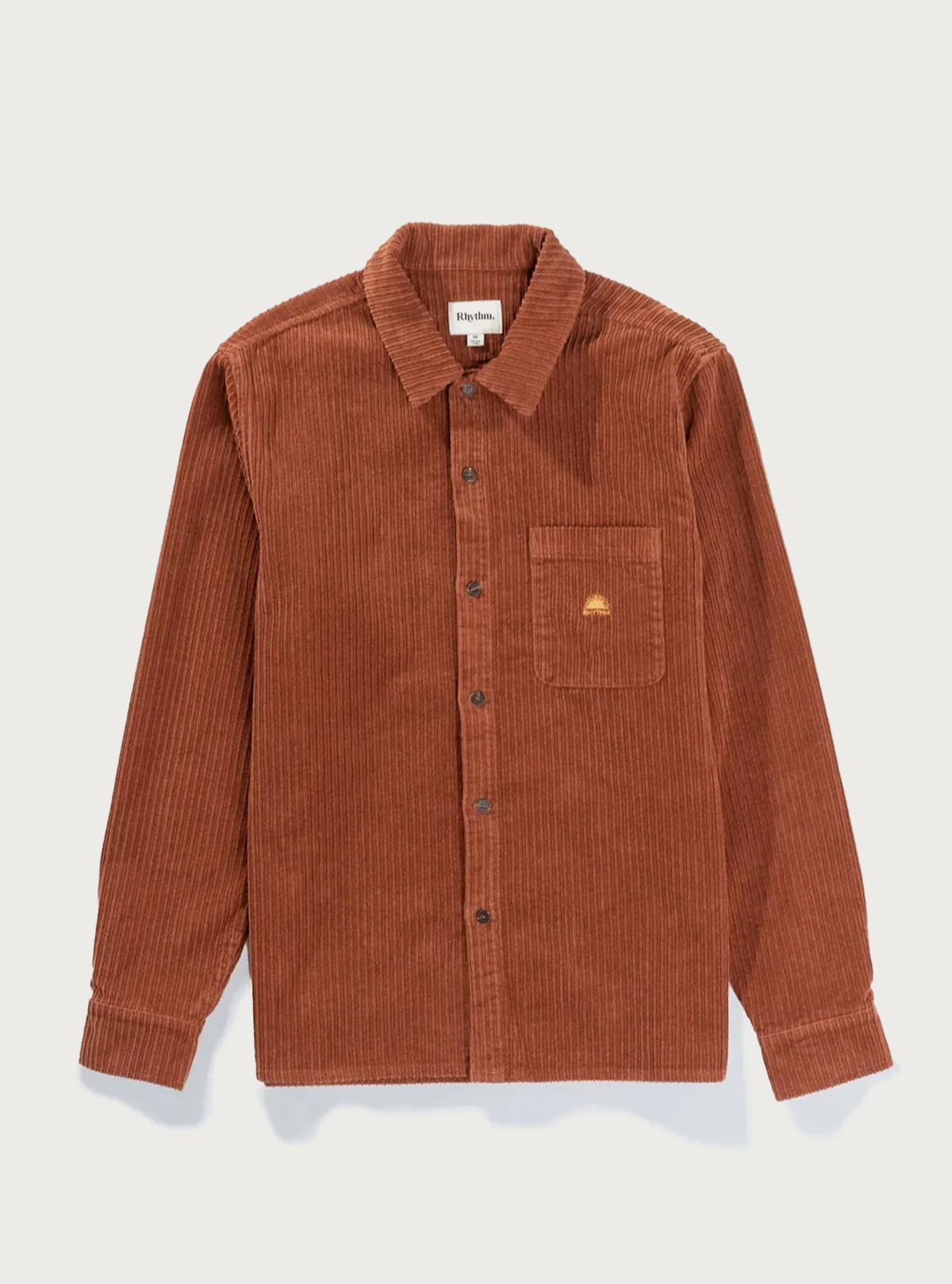 Rhythm - Cord Shirt - Rust