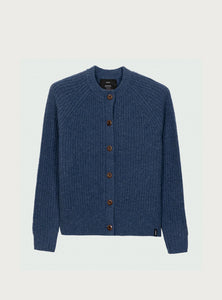 Finisterre - Mora Crew Cardi  - Navy